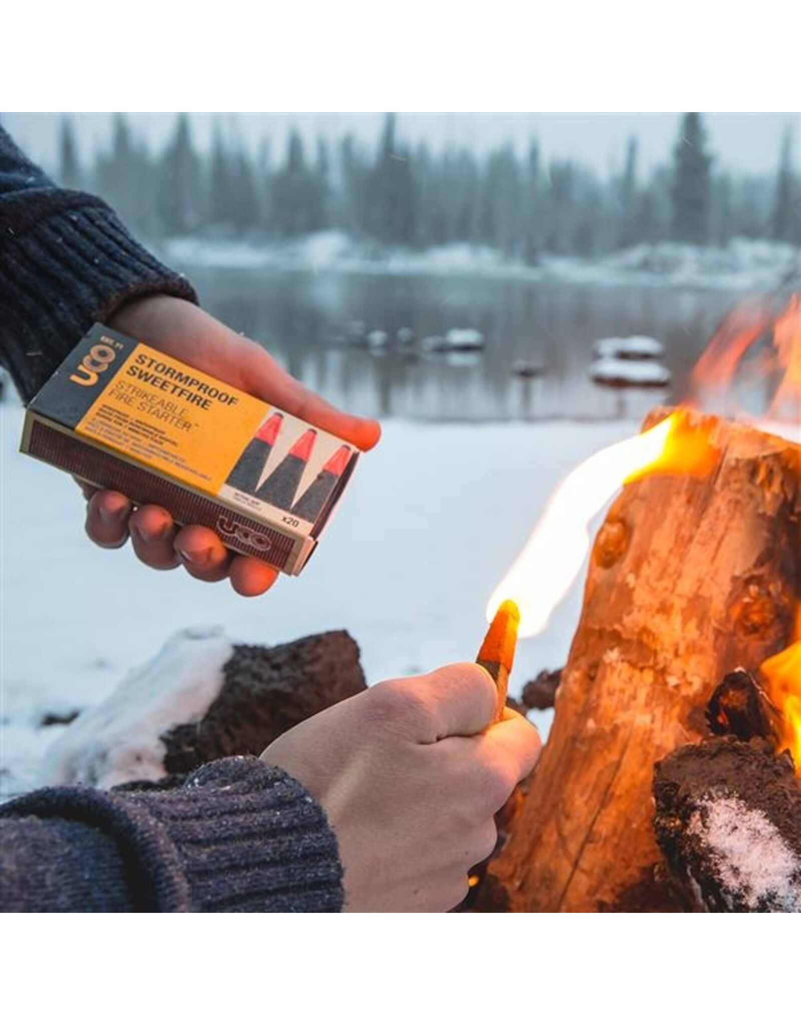 UCO GEAR UCO STORMPROOF SWEETFIRE STRIKEABLE TINDER