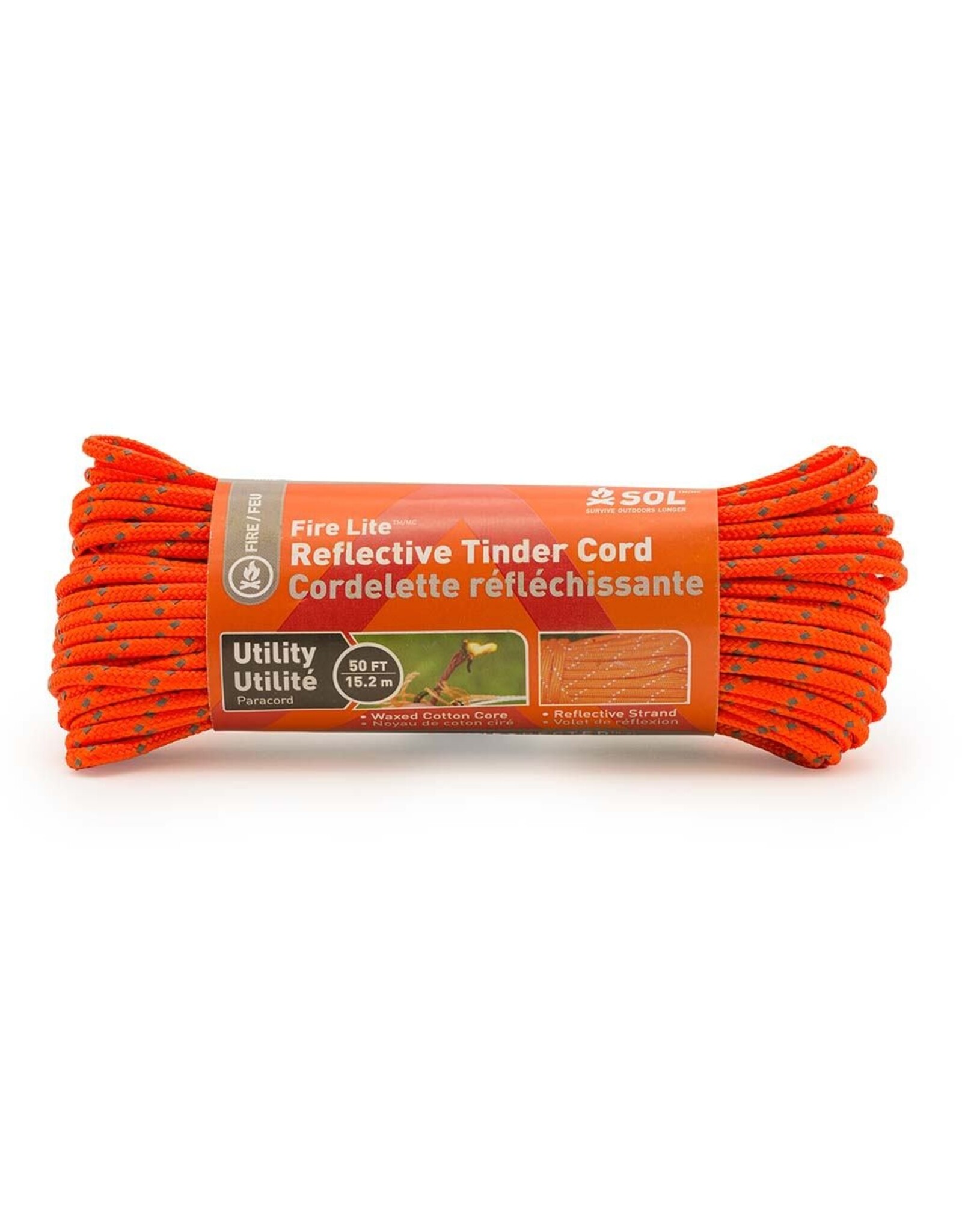 UTILITY REFLECTIVE TINDER CORD 50FT