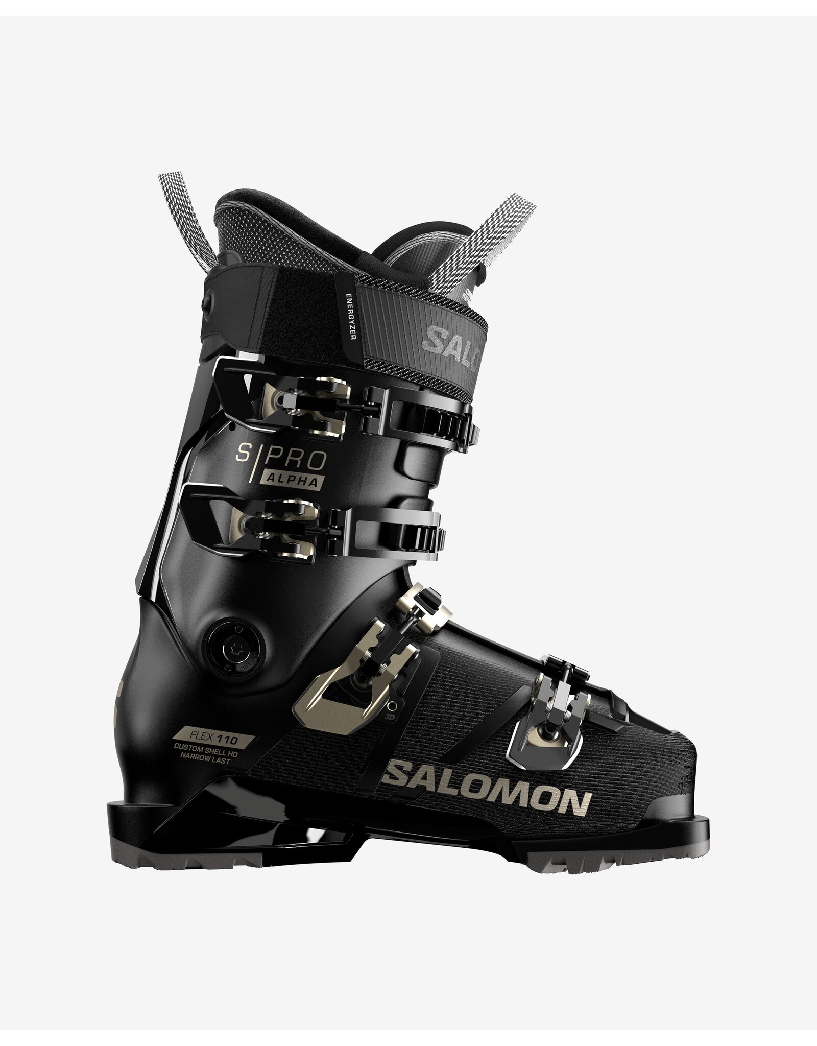 SALOMON WOMEN S/PRO ALPHA 110 GW BLACK SKI BOOT