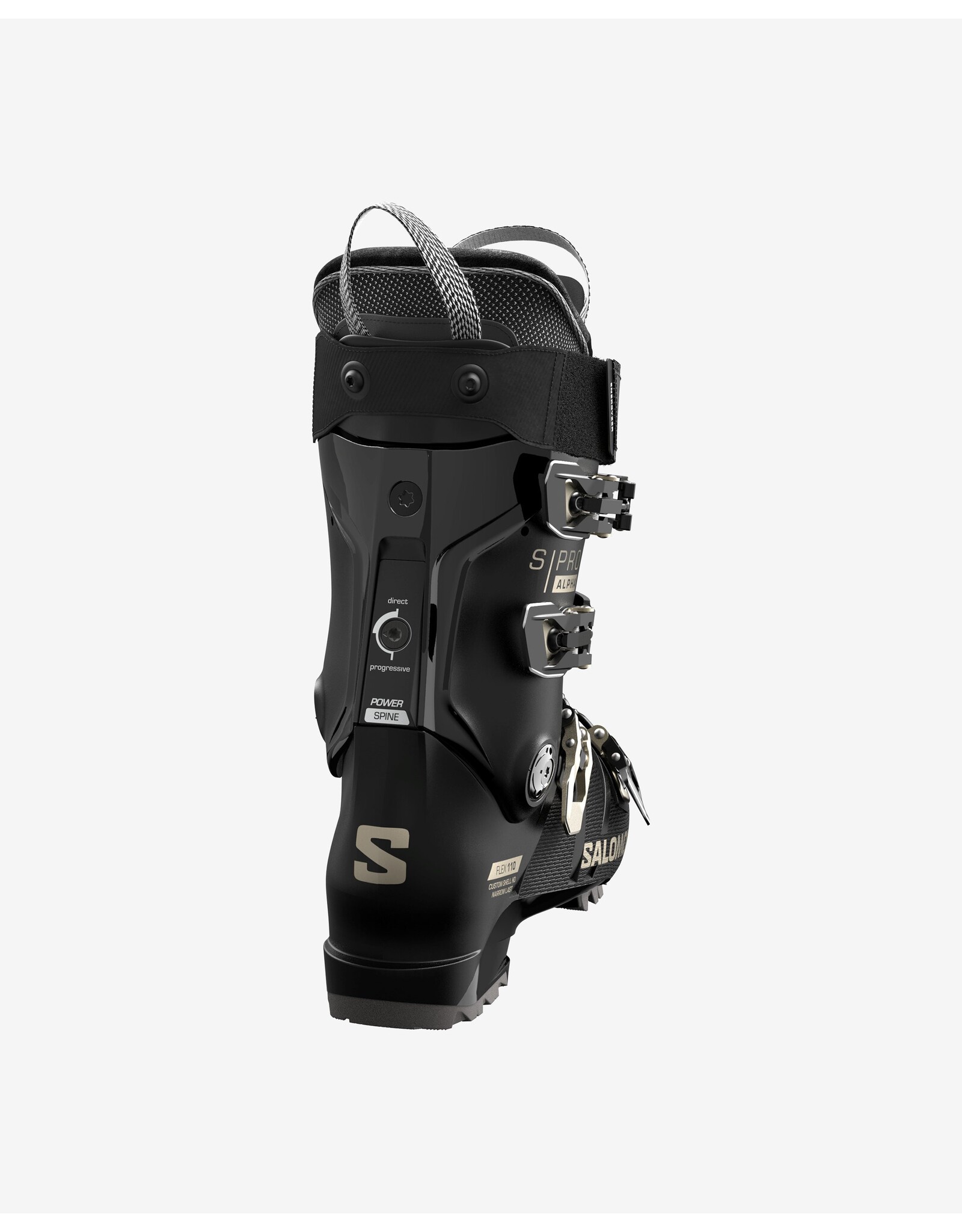 SALOMON WOMEN S/PRO ALPHA 110 GW BLACK SKI BOOT