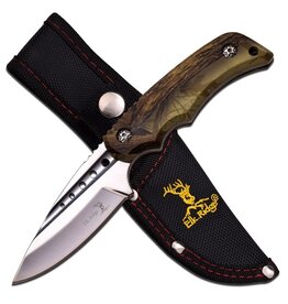 ELK RIDGE FIXED BLADE 7" CAMO HANDLE