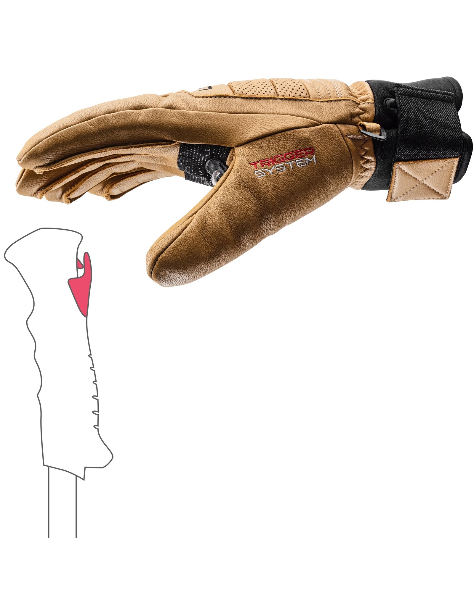 LEKI COPPER PRO 3D GLOVES
