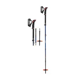 LEKI SHERPA FX CARBON DARKBLUE/RED 110-130