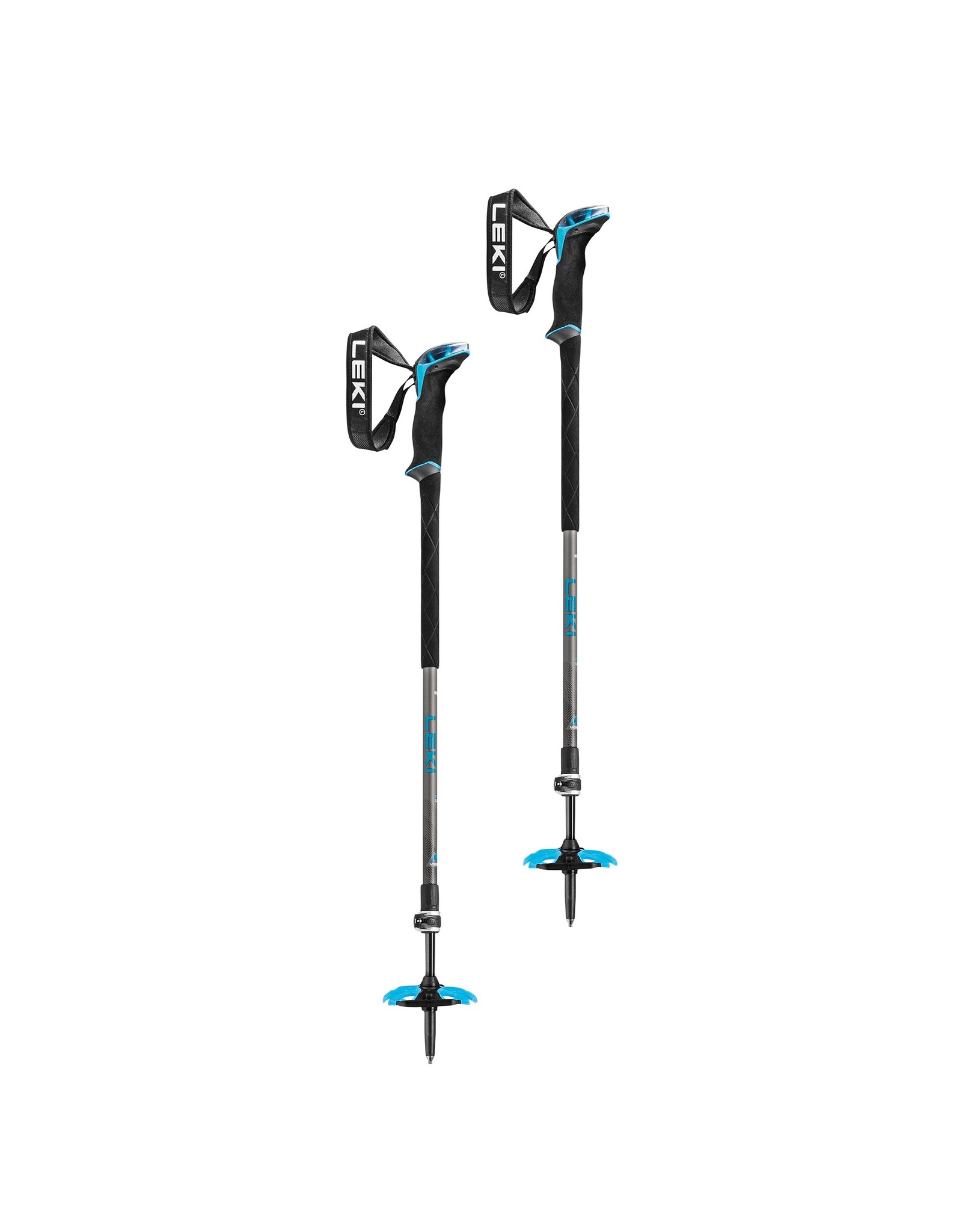 LEKI GUIDE LITE 2 BLACK/PETROL 110-145CM