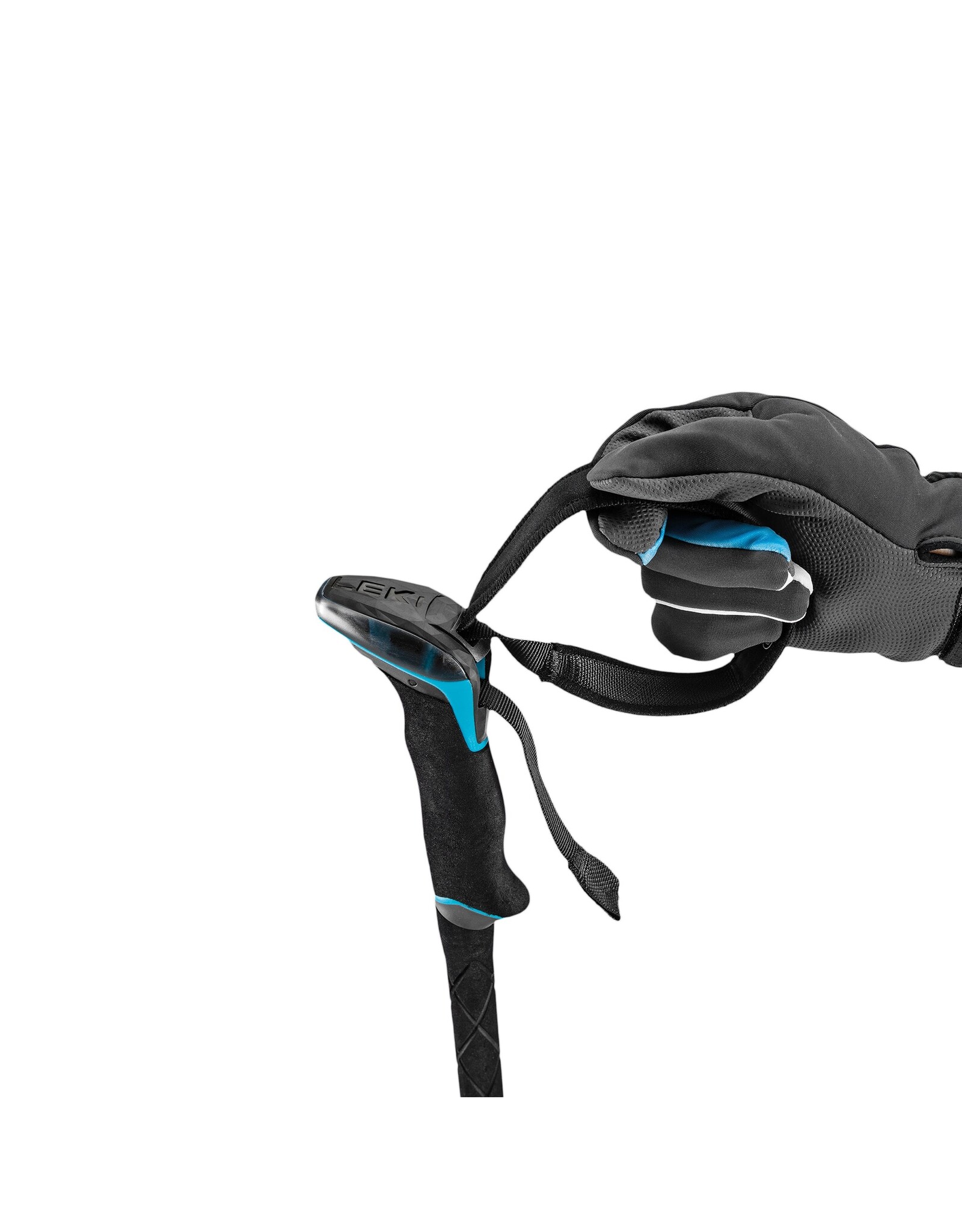 LEKI GUIDE LITE 2 BLACK/PETROL 110-145CM