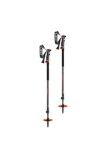 LEKI HELICON LITE ANTHRACITE/ NEON ORANGE 110-145