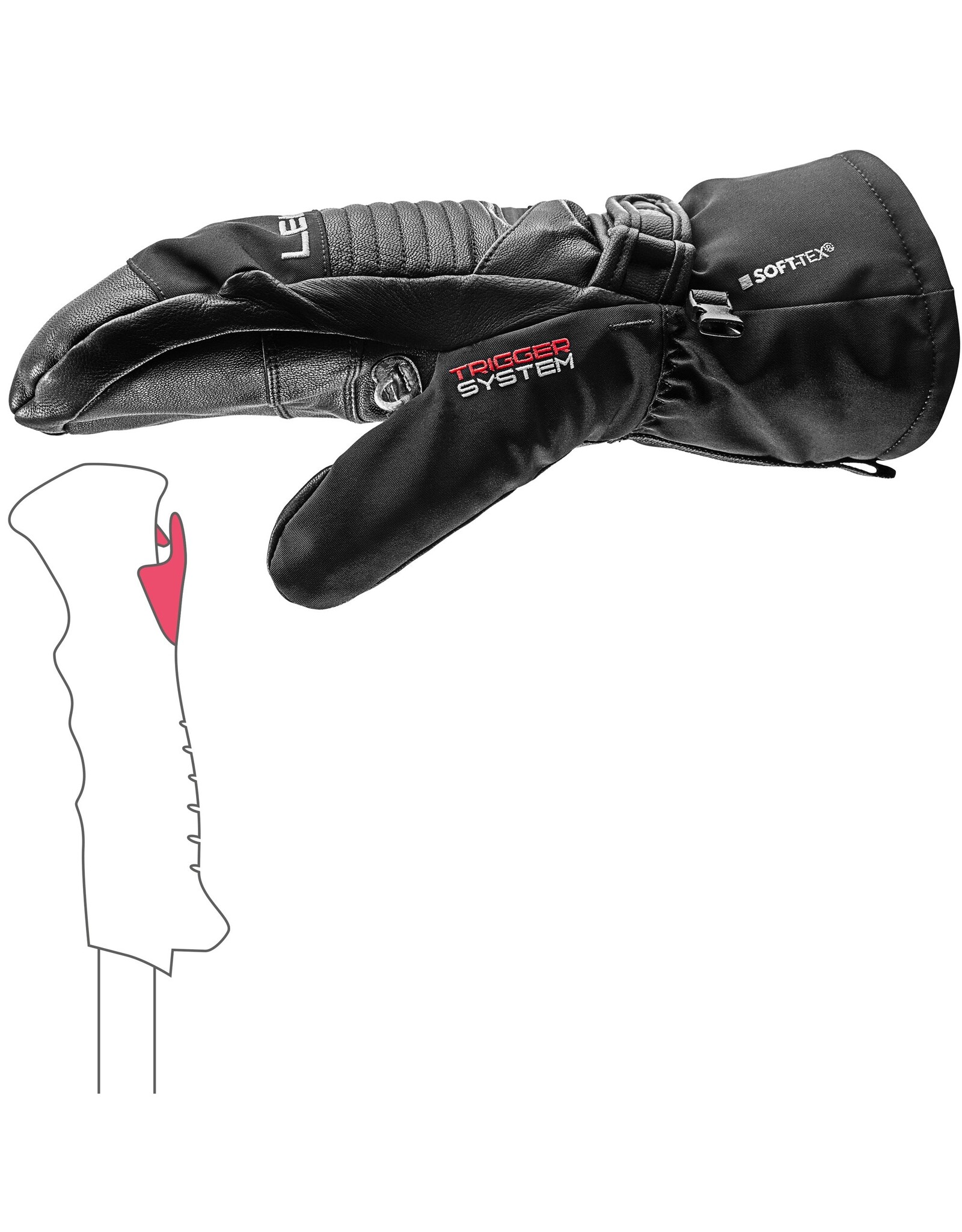LEKI XPLORE XT  3D MITTS