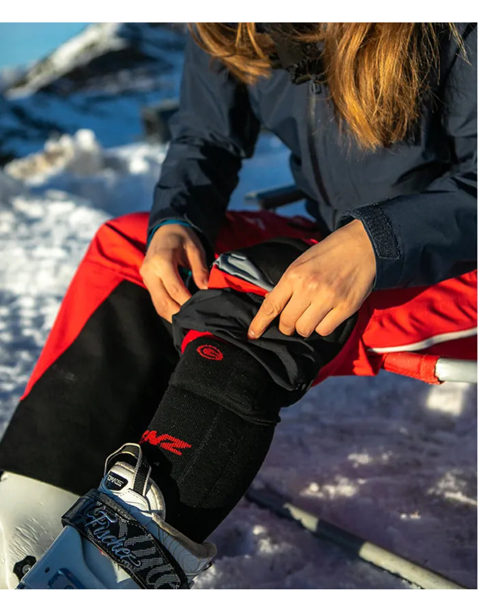 LENZ HEAT SOCK 6.1  COMPRESSION TOECAP