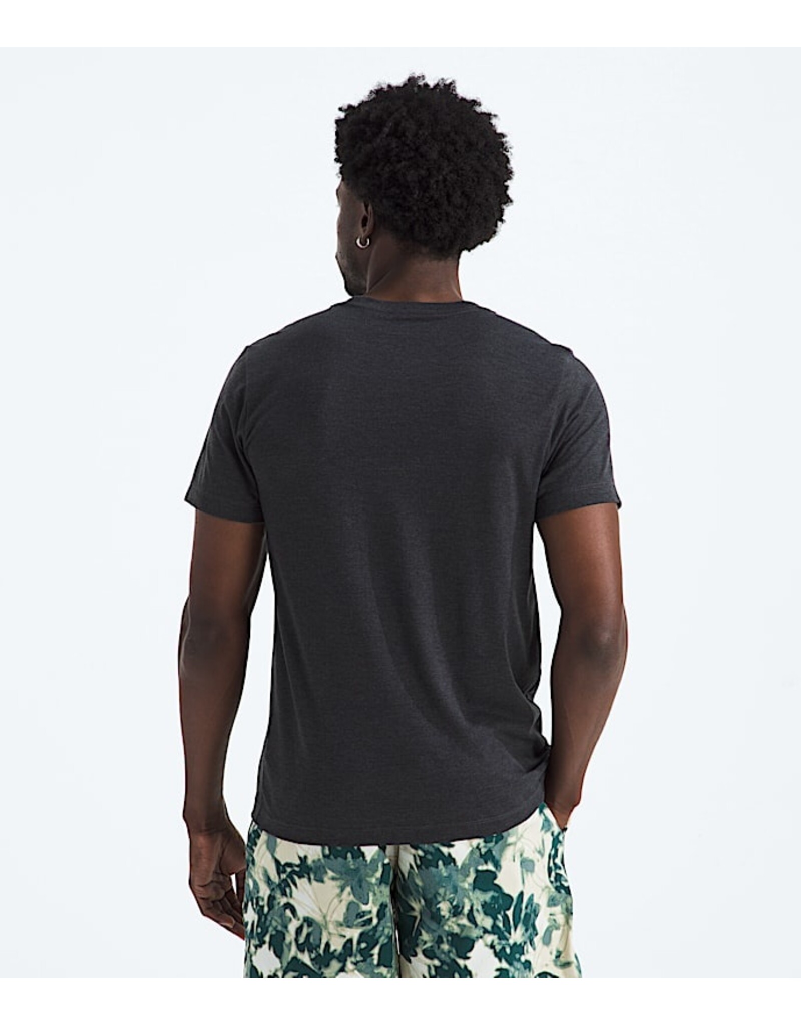 THE NORTH FACE MEN TRI-BLEND MOUNTAIN LOGO S/S TEE