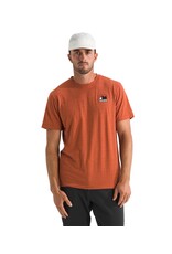 THE NORTH FACE MEN TRI-BLEND MOUNTAIN LOGO S/S TEE