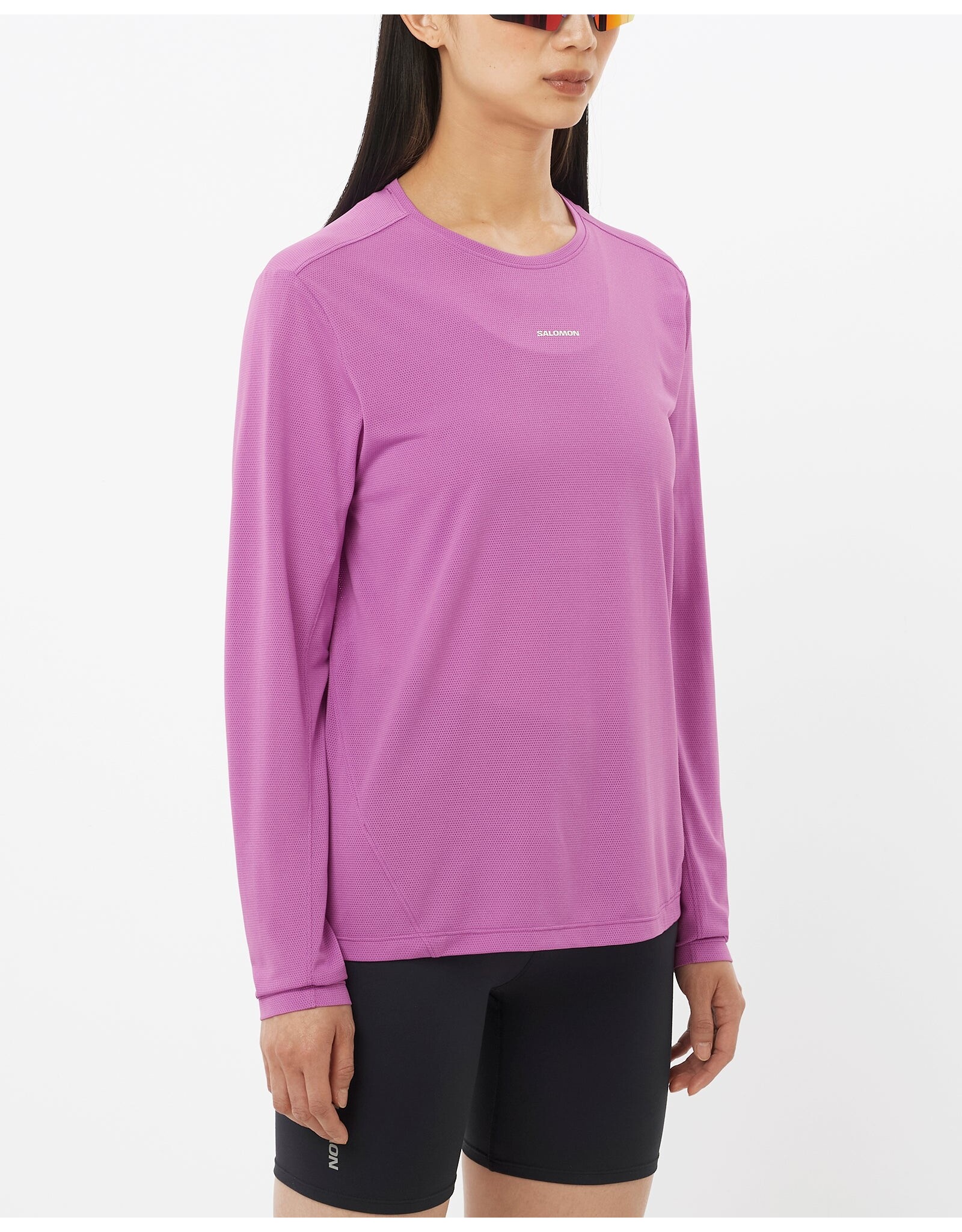 SALOMON WOMEN SHKOUT CORE LS TEE