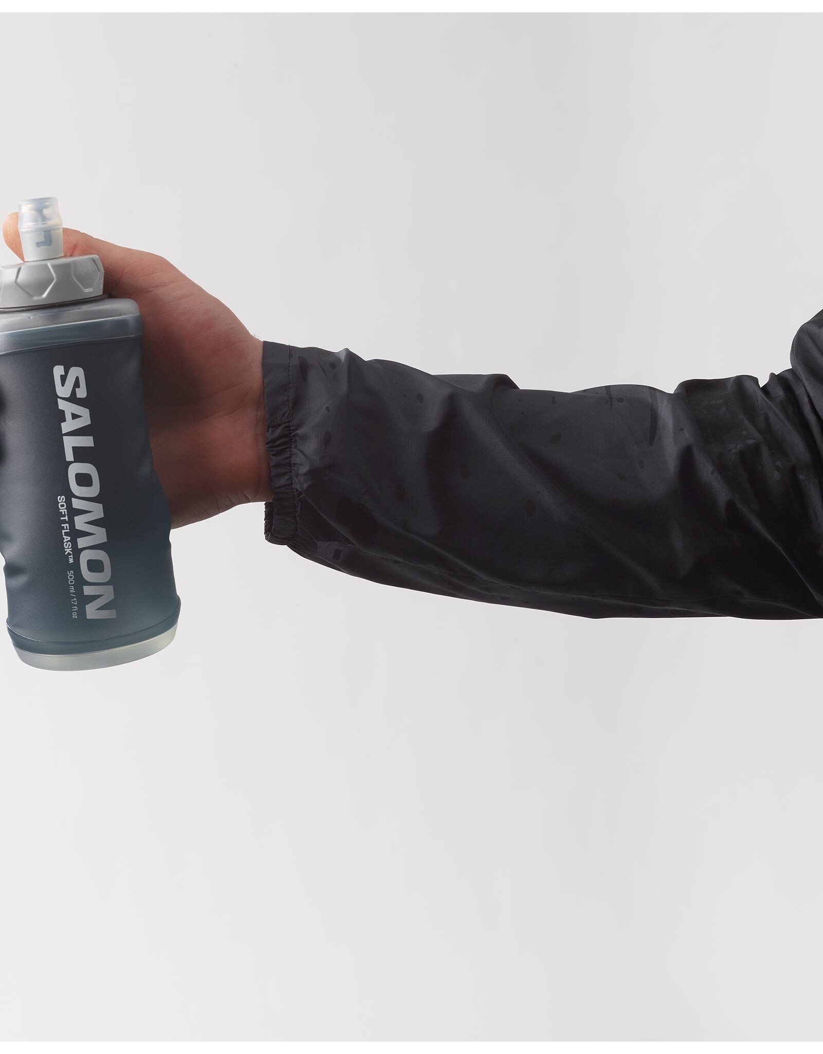 SALOMON ACTIVE HANDHELD BLACK/ SLATE GREY