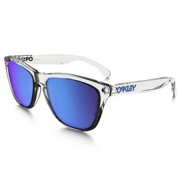oakley FROGSKINS CRYSTAL CLEAR PRIZM SAPPHIRE