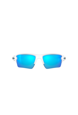 oakley CYBR ZERO POLISHED WHITE PRIZM SAPPHIRE SUNGLASS