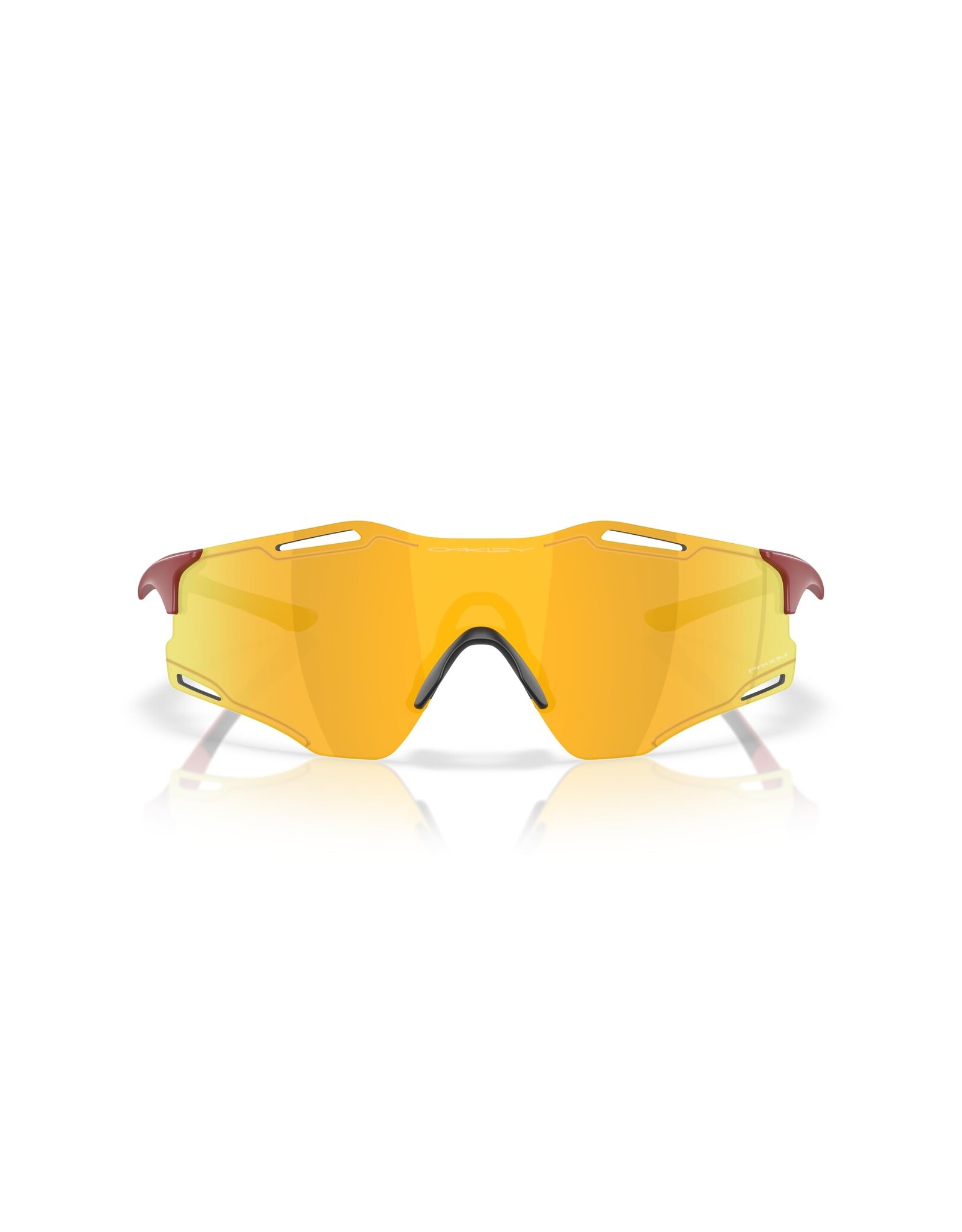 oakley CYBR ZERO MATTE IRON RED PRIZM 24K SUNGLASS