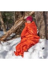 SOL THERMAL BIVY W/RESCUE WHISTLE - ORANGE