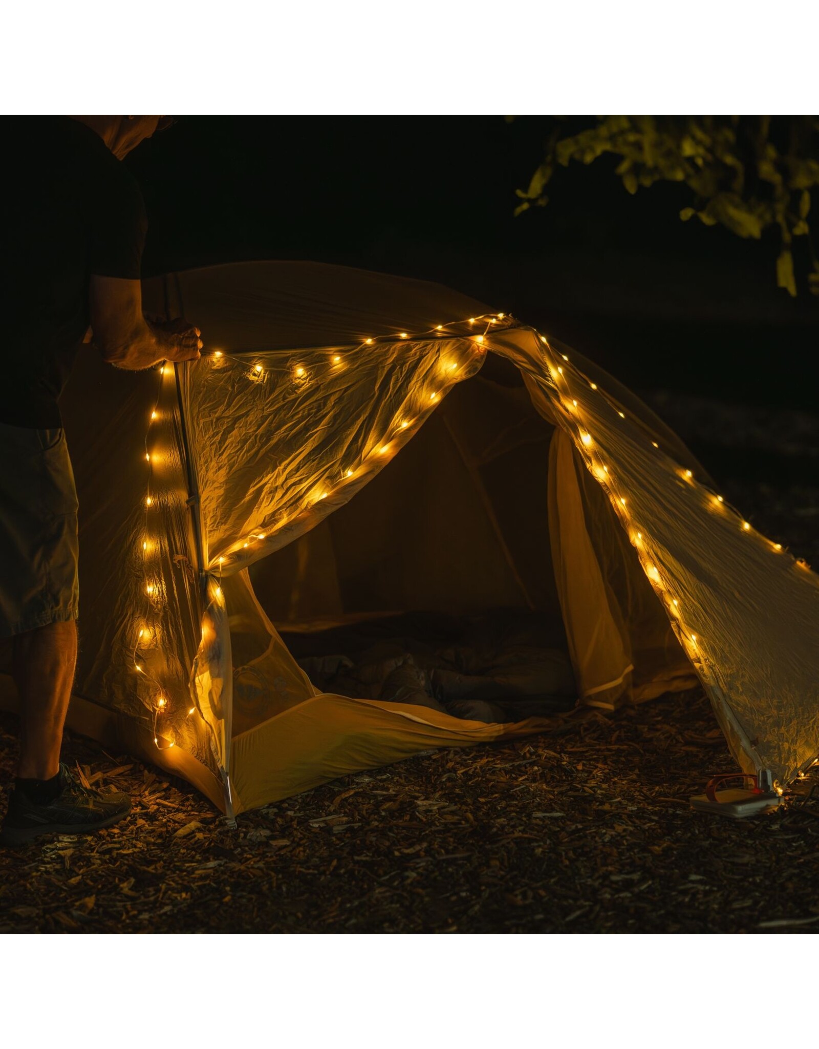 LUMINAID SOLAR STRING LITE PHONE CHARGER