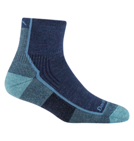 DARN TOUGH WOMEN HIKER 1/4  W/CUSHION SOCK BLUJ M