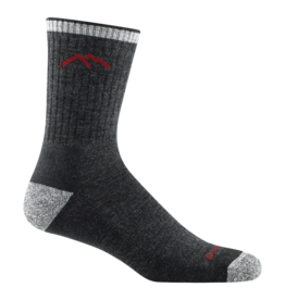 DARN TOUGH MENS HIKER MICRO CREW MIDWEIGHT W/CUSHION SOCK BLACK XL