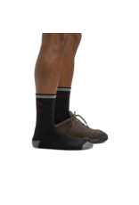 DARN TOUGH MENS HIKER MICRO CREW MIDWEIGHT W/CUSHION SOCK BLACK XL