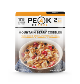 PEAK REFUEL MOUNTAIN BERRY COBBLER