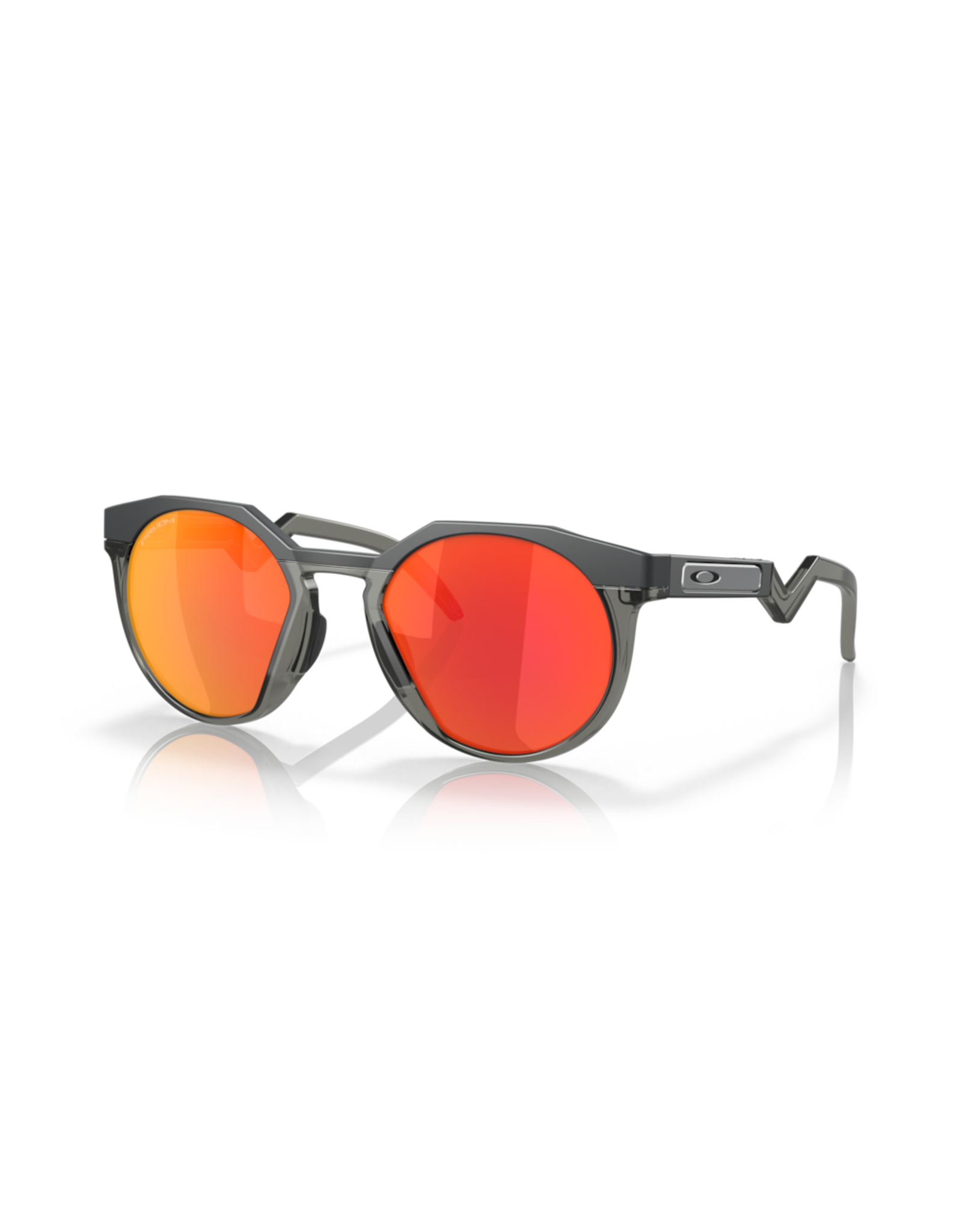 oakley HSTN MATTE CARBON PRIZM RUBY SUNGLASSES