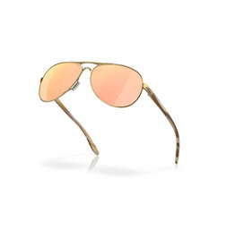 oakley FEEDBACK POLISHED GOLD PRIZM ROSE GOLD POLARIZED