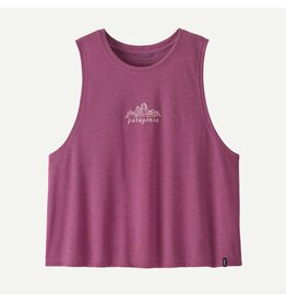 PATAGONIA WOMEN'S CAP COOL TRAIL CROPPED TANK