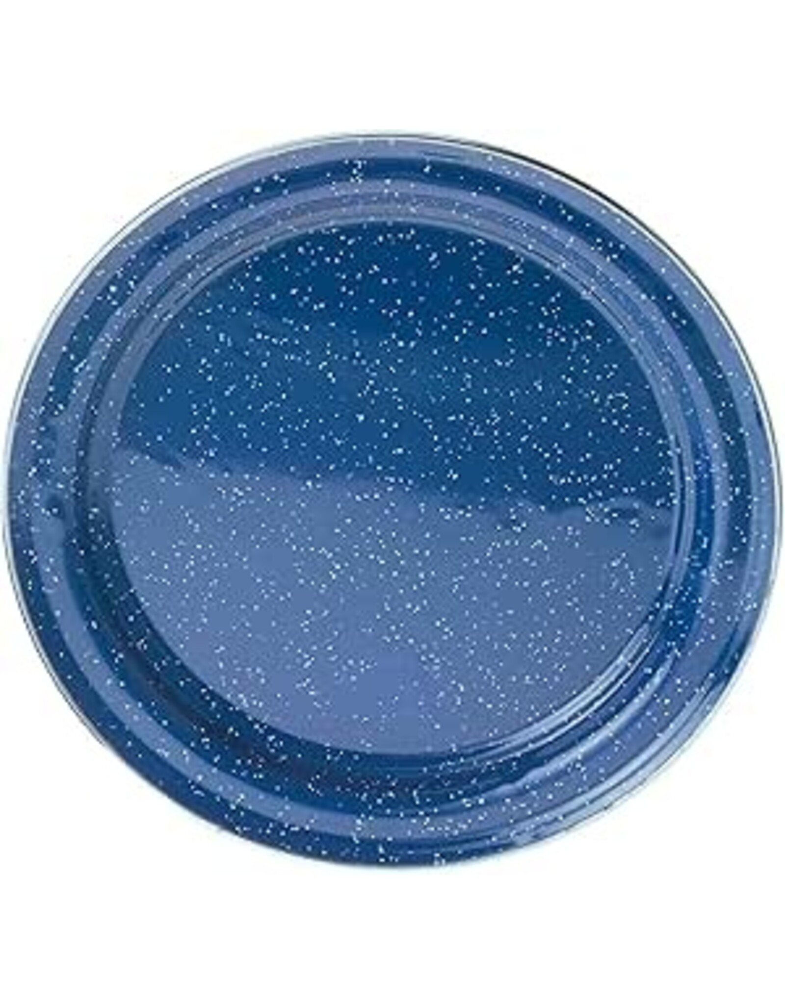 GSI OUTDOORS PLATE STAINLESS RIM 10.375"- BLUE