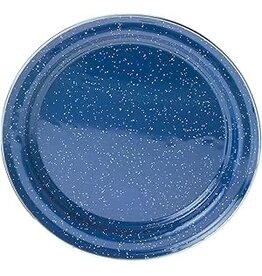 GSI OUTDOORS PLATE STAINLESS RIM 10.375"- BLUE
