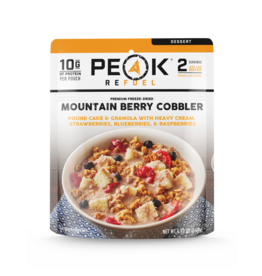 PEAK REFUEL MOUNTAIN BERRY COBBLER