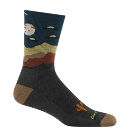 DARN TOUGH MEN LIGHT HIKER MICRO CREW LW W/CUSHION SOCK SPACE GRY M