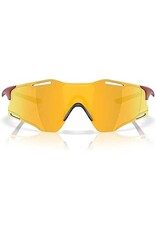 oakley CYBR ZERO MATTE IRON RED PRIZM 24K SUNGLASS