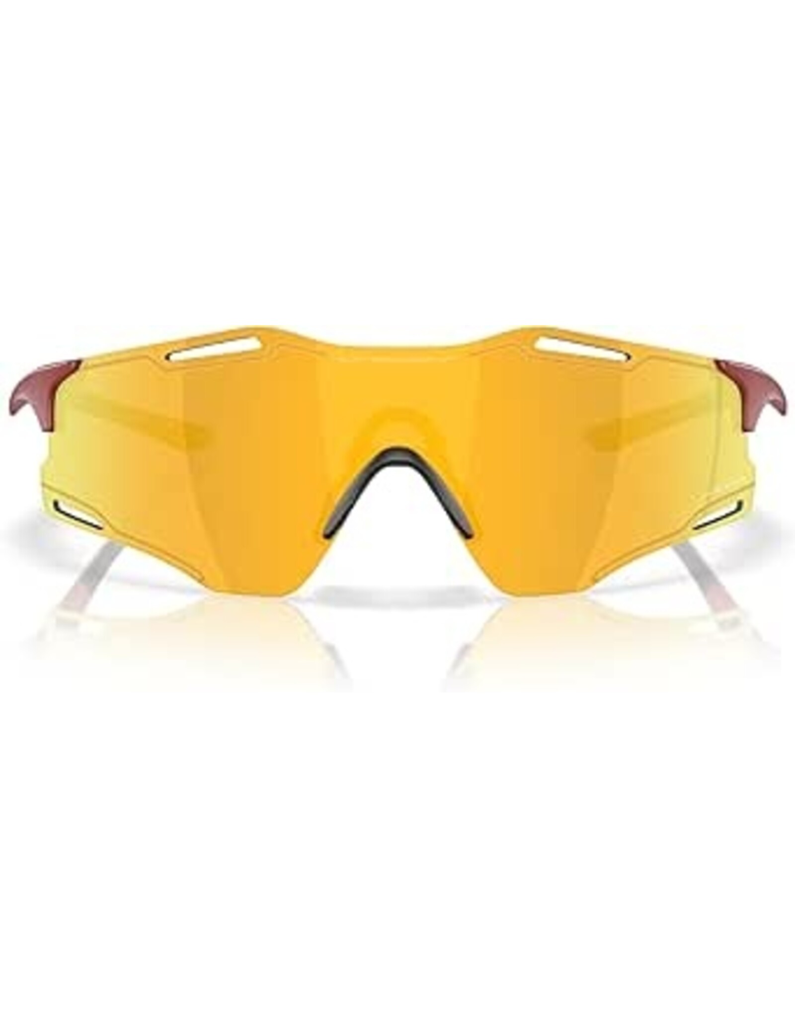 oakley CYBR ZERO MATTE IRON RED PRIZM 24K SUNGLASS