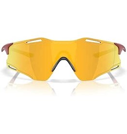 oakley CYBR ZERO MATTE IRON RED PRIZM 24K SUNGLASS