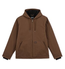 HOOKE MENS HOODED PILE WORK JACKET
