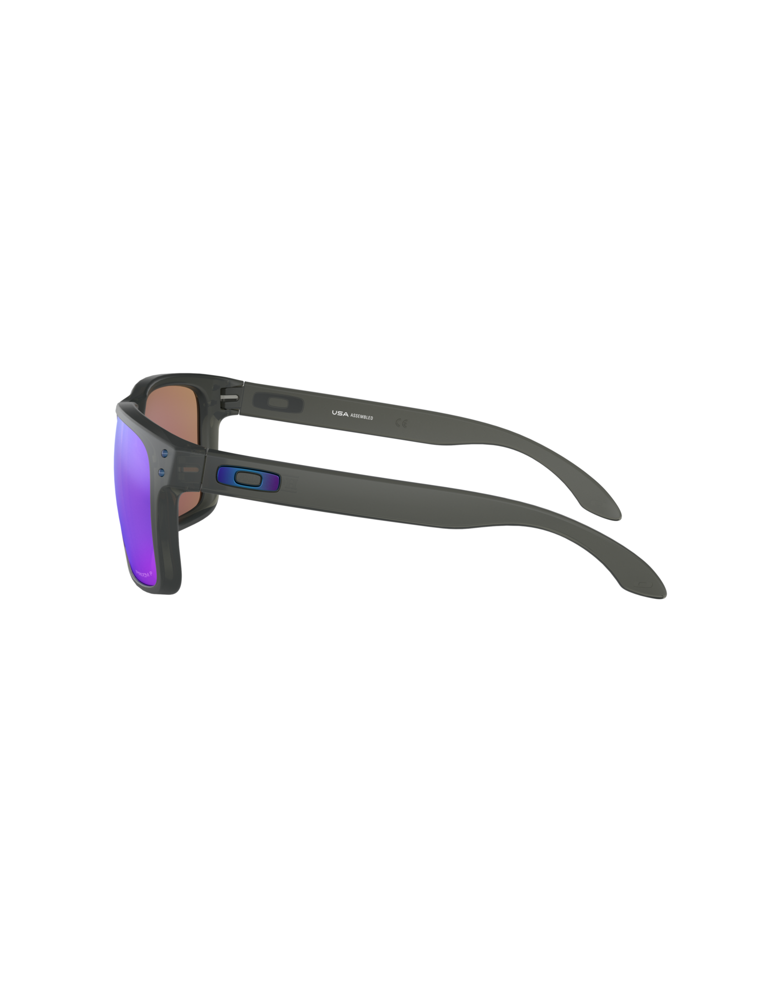 oakley HOLBROOK XL GREY SMOKE PRIZM SAPPHIRE IRID POLAR SUNGLASSES
