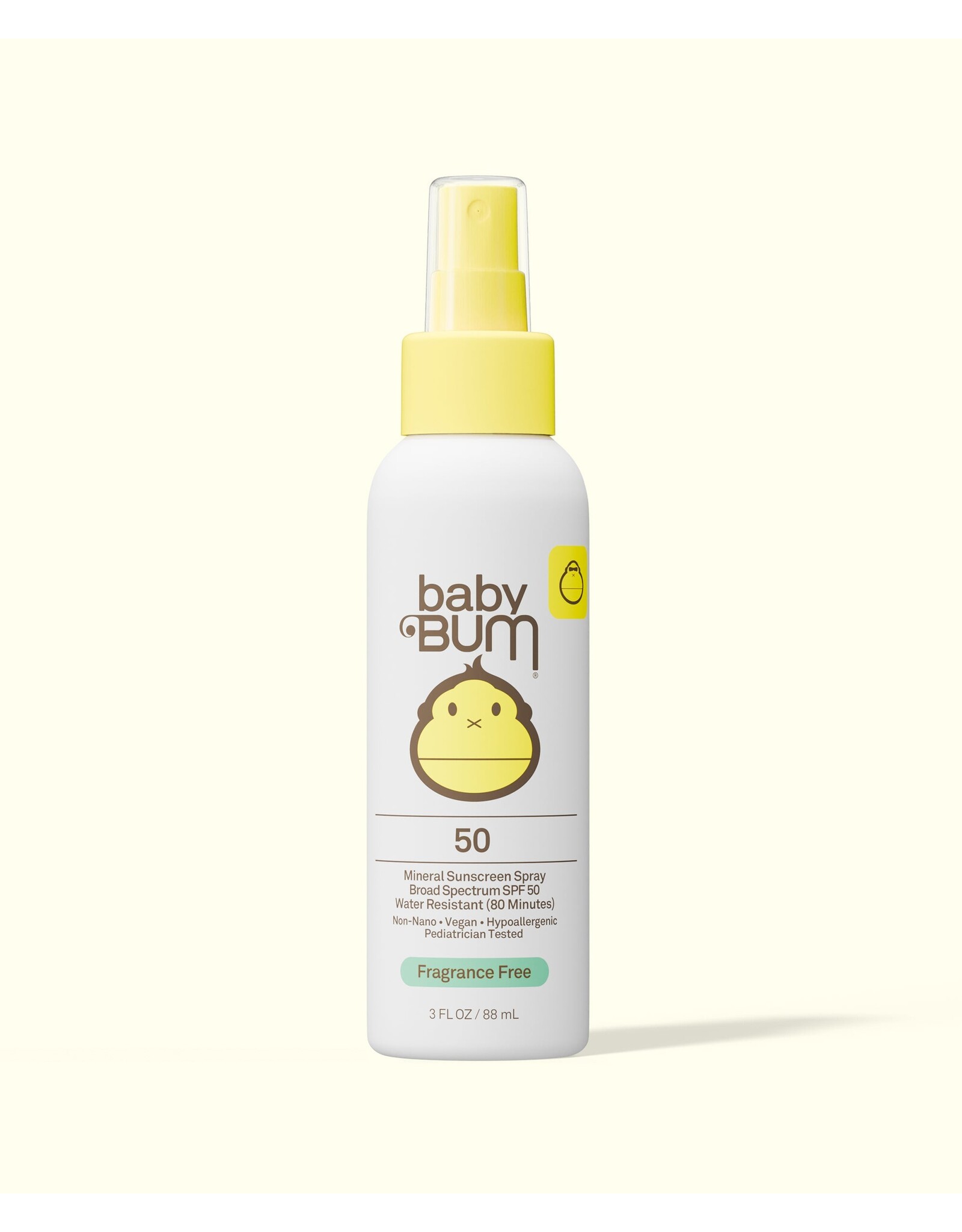 BABY BUM SPF 50 MINERAL SUNSCREEN SPRAY  3 OZ