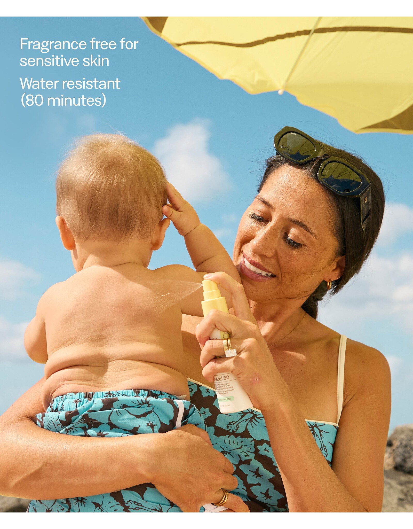 BABY BUM SPF 50 MINERAL SUNSCREEN SPRAY  3 OZ