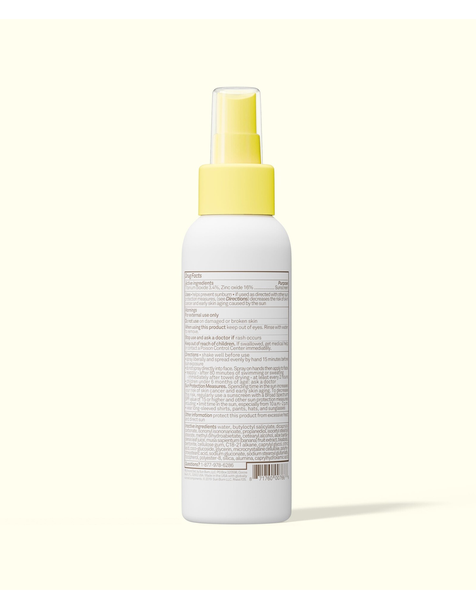 BABY BUM SPF 50 MINERAL SUNSCREEN SPRAY  3 OZ