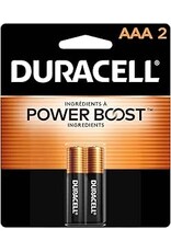 BATTERY DURACELL AAA 2PK