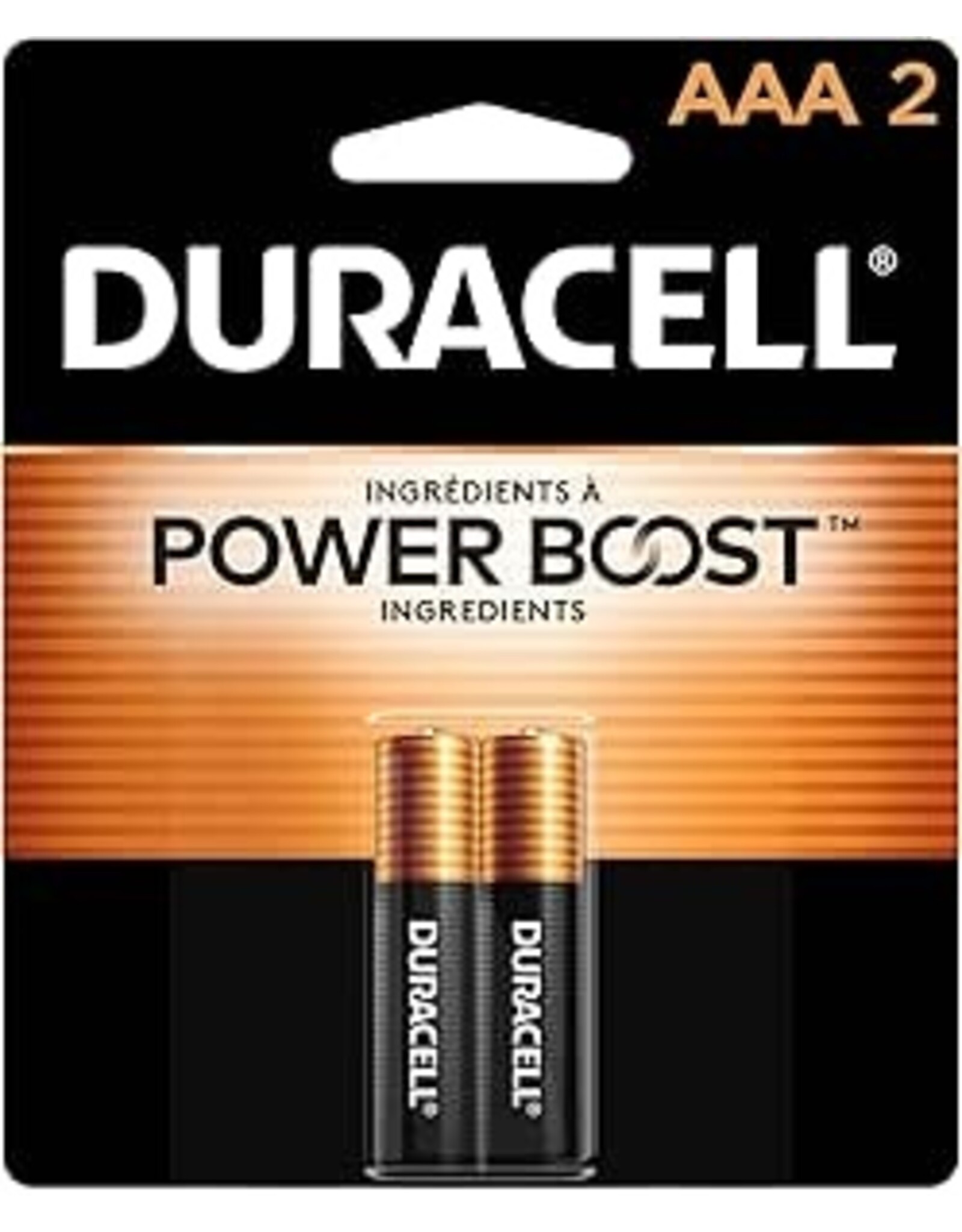 BATTERY DURACELL AAA 2PK
