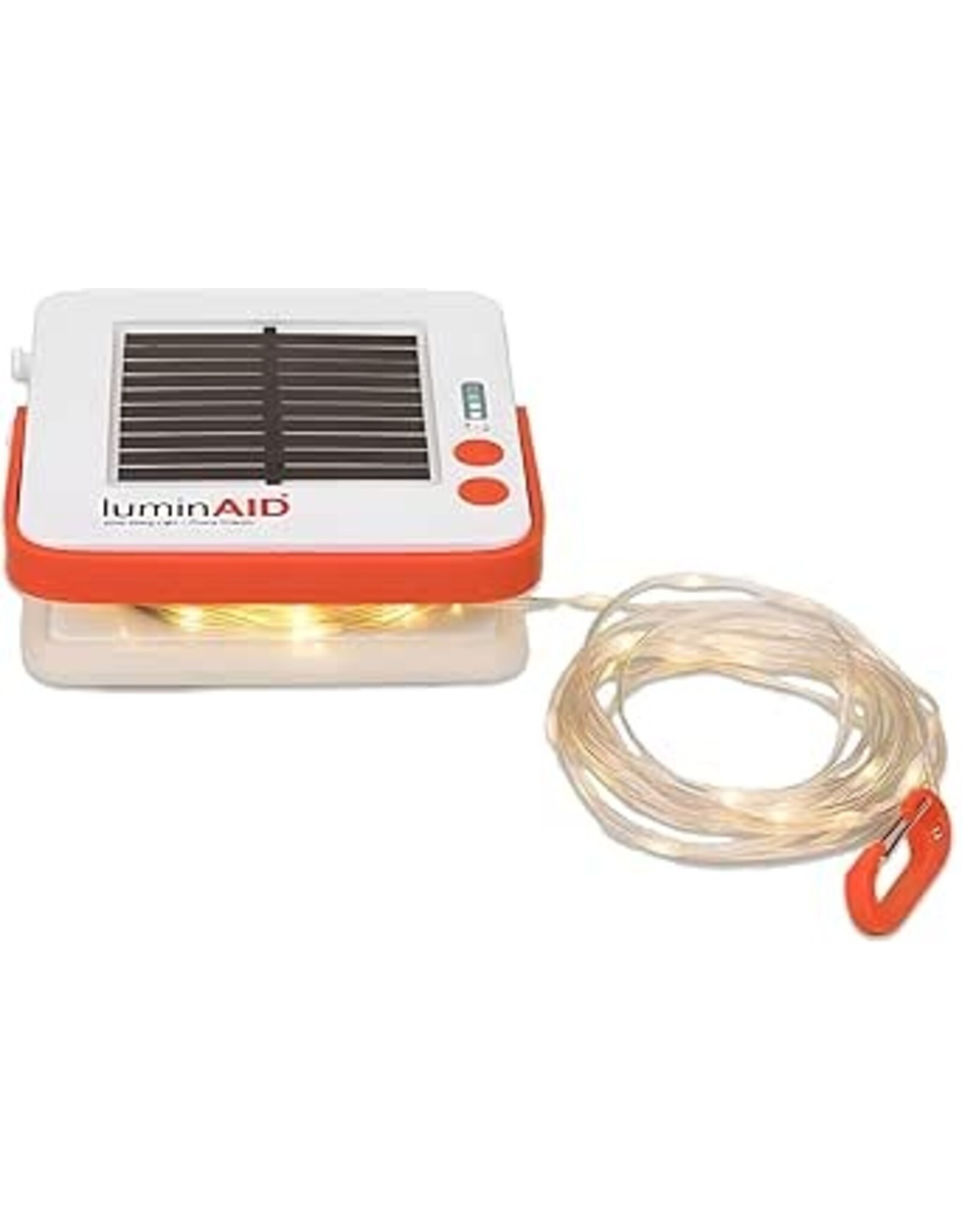 LUMINAID SOLAR STRING LITE PHONE CHARGER