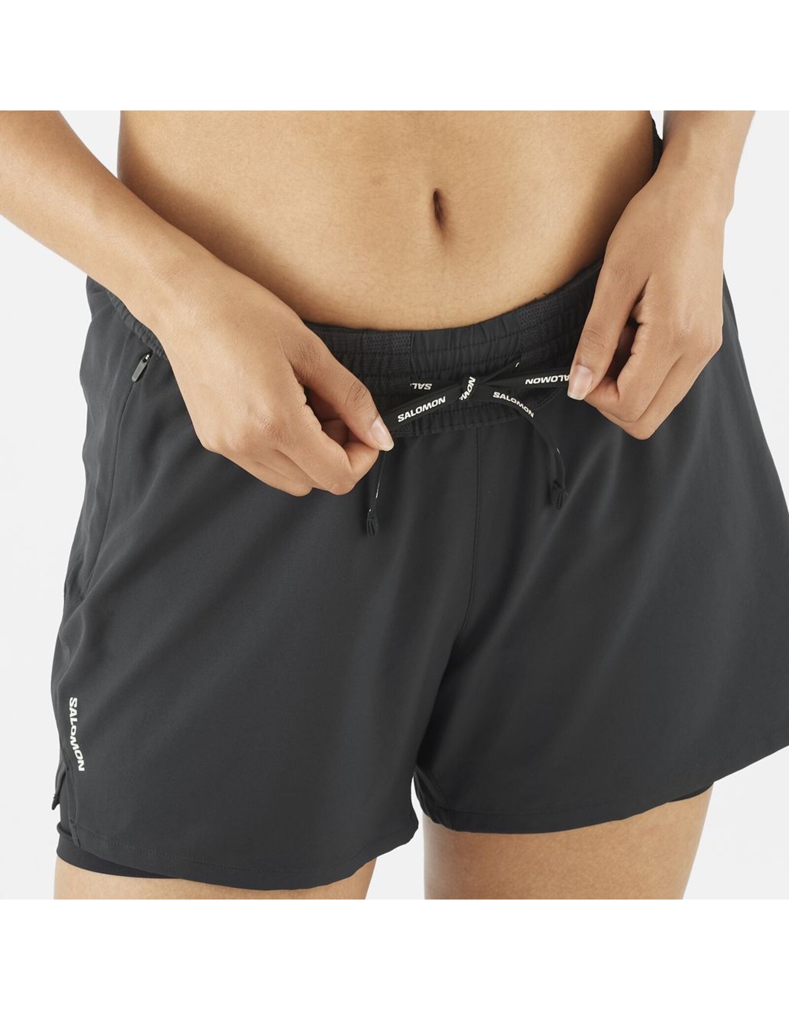 SALOMON WOMEN SHKOUT CORE 2IN1 SHORTS