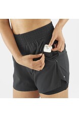 SALOMON WOMEN SHKOUT CORE 2IN1 SHORTS