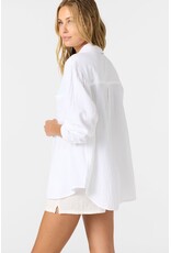 ONEILL WOMEN LENI RELAXED LS WOVEN SHIRT