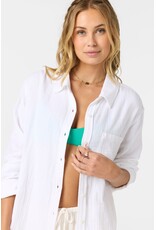 ONEILL WOMEN LENI RELAXED LS WOVEN SHIRT