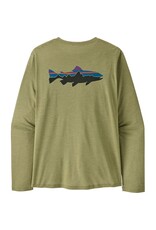 PATAGONIA MEN'S L/S CAP COOL DAILY SHIRT - FITZ ROY TROUT