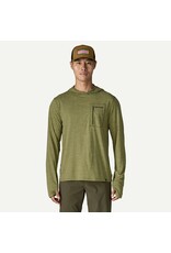 PATAGONIA MEN'S CAP COOL SUN HOODY - FITZ ROY TROUT