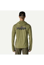 PATAGONIA MEN'S CAP COOL SUN HOODY - FITZ ROY TROUT
